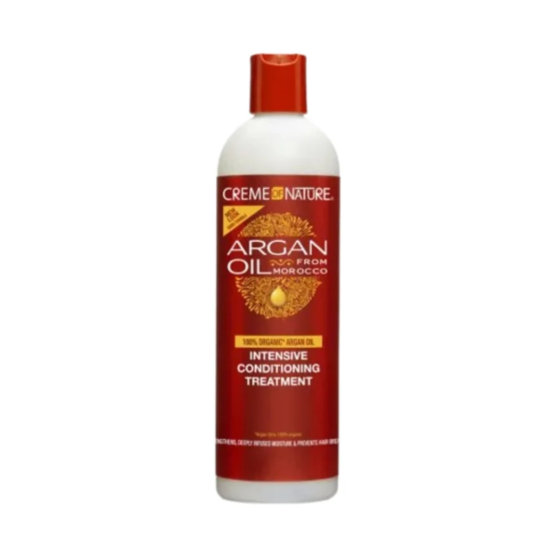 Acondicionador con Aclarado Argan Oil Intensive Conditioning Treatment Creme Of Nature 354ml
