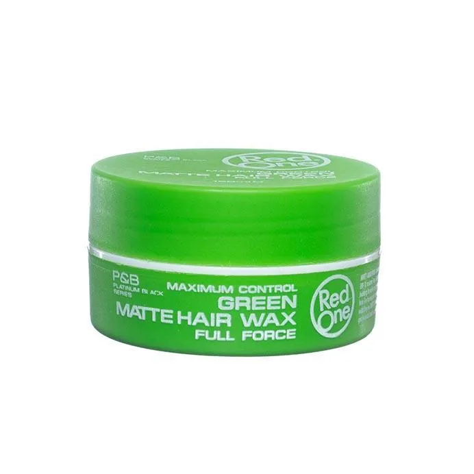 Red One Cera para Pelo Green Matte Hair Wax 150 ml Original de Red One