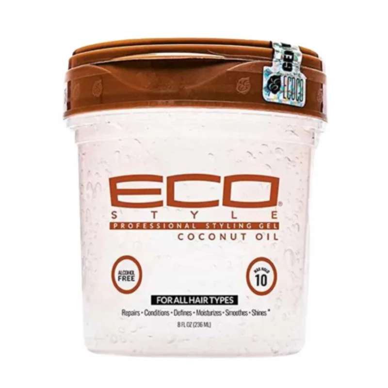 Gel Eco Style Coconut Oil Gel 8. oz Producto Original de la Marca Gel