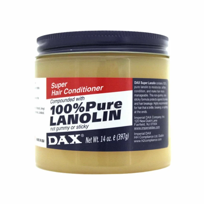 Dax Super 100 % Pure Lanoline Acondicionador 14oz Original de Dax