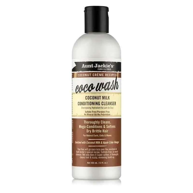 Champú Clarificante Coconut Milk Conditioning Cleanser Coco Wash Aunt Jackie's 355ml