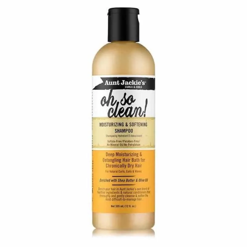 Champú Oh So Clean! Moisturizing & Softening Shampoo Aunt Jackie's Curls & Coils 355ml