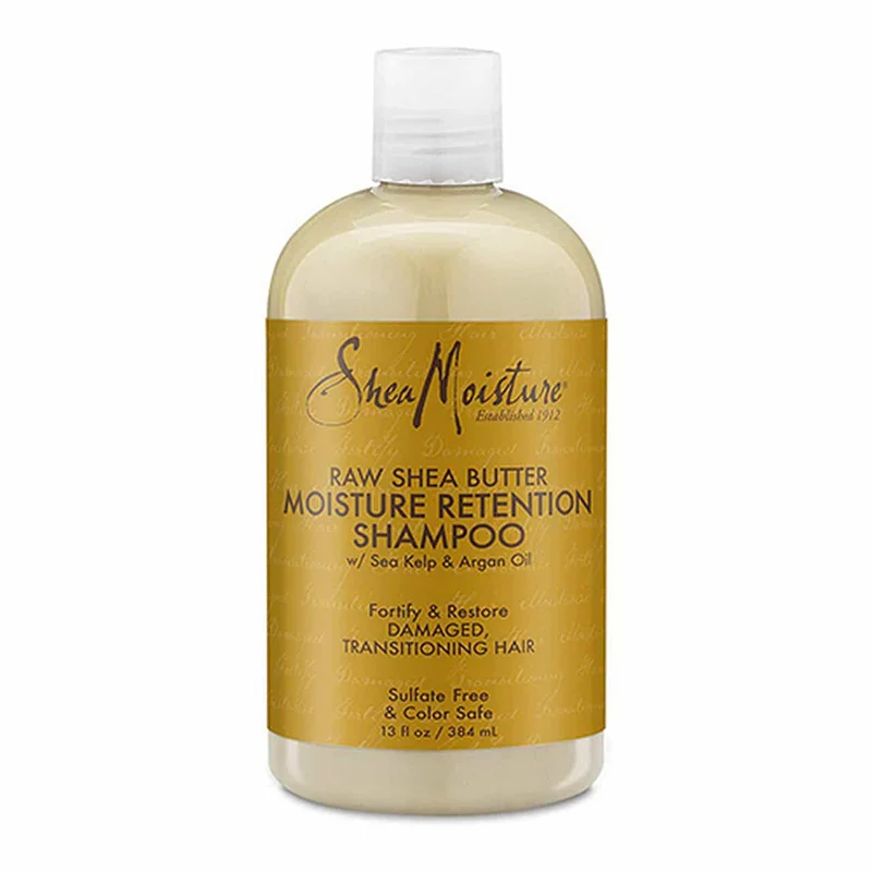 Champú Moisture Retention Shampoo Raw Shea Butter Shea Moisture 384ml