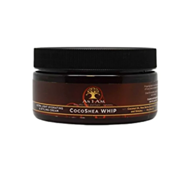 Crema de Peinador y Hidratante Cocoshea Whip As I Am 8 oz Original de As I Am