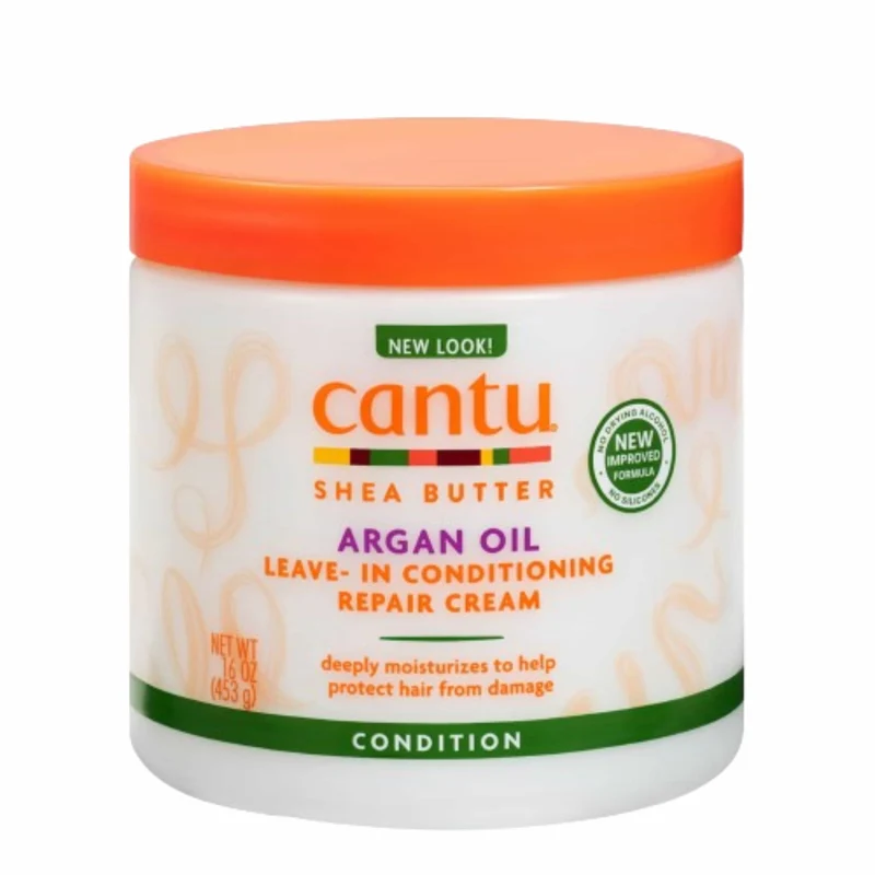 Cantu Shea Butter Argan Oil Leave In Conditioning Repair Cream 453g