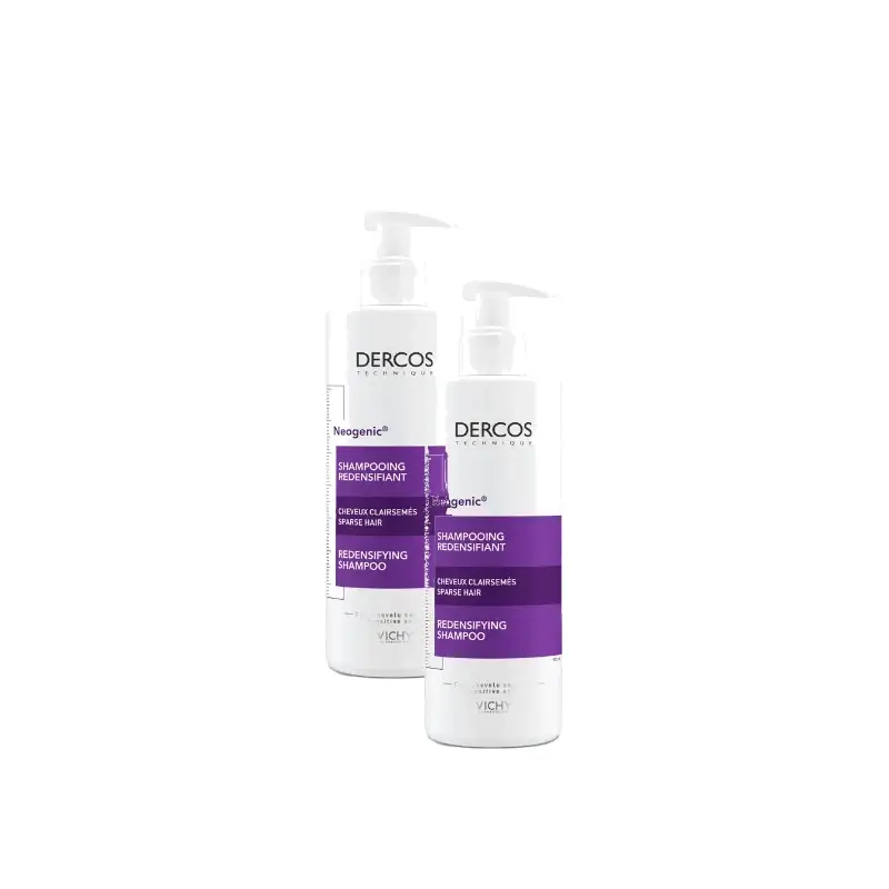 Vichy Dercos Technique Champú Neogenic Redensificante 400 Ml, pack 2