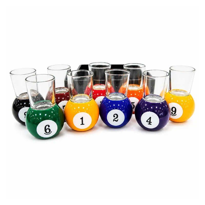 Miomu Set de 9 Shots, Ronda de Billar