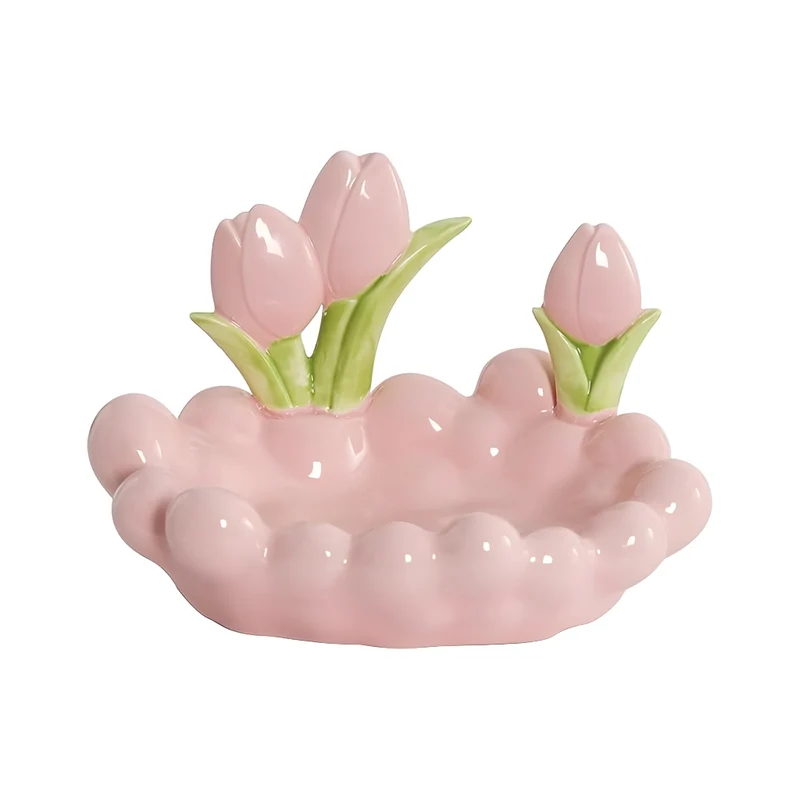 Miomu Joyero de Cerámica, Tulipanes en Versalles