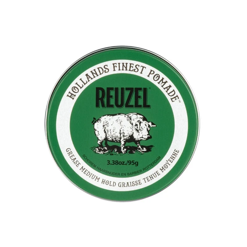 Reuzel Green Pomade Grease Pomade - 95g