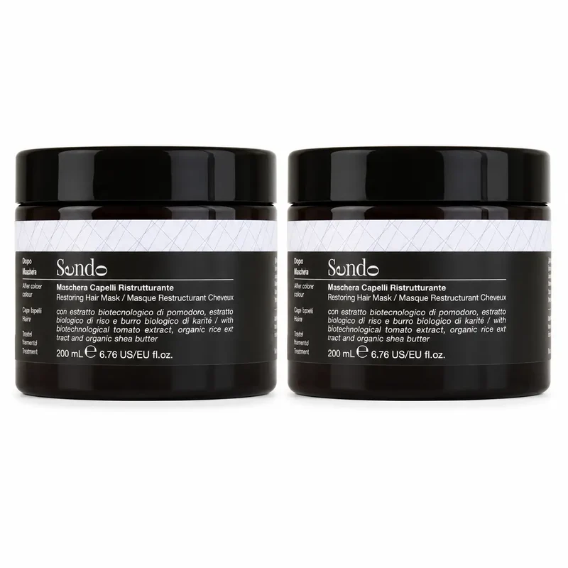 Sendo Mascarilla Reparadora, 200 Ml , pack 2
