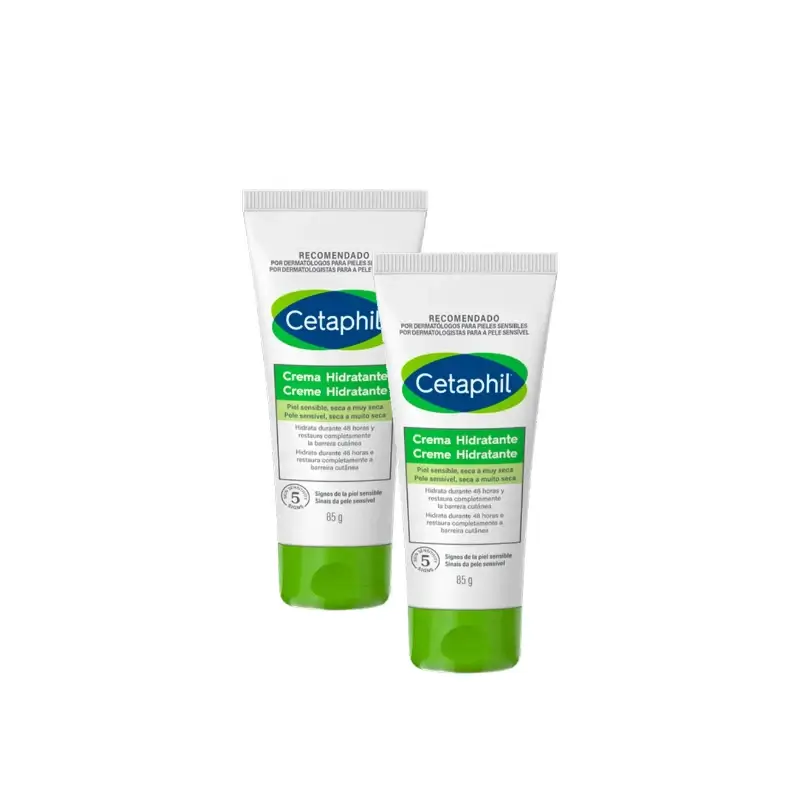 Cetaphil Crema Hidratante 85 g, pack 2