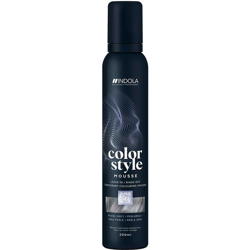Indola Color Style Mousse Pearl Grey 200ml