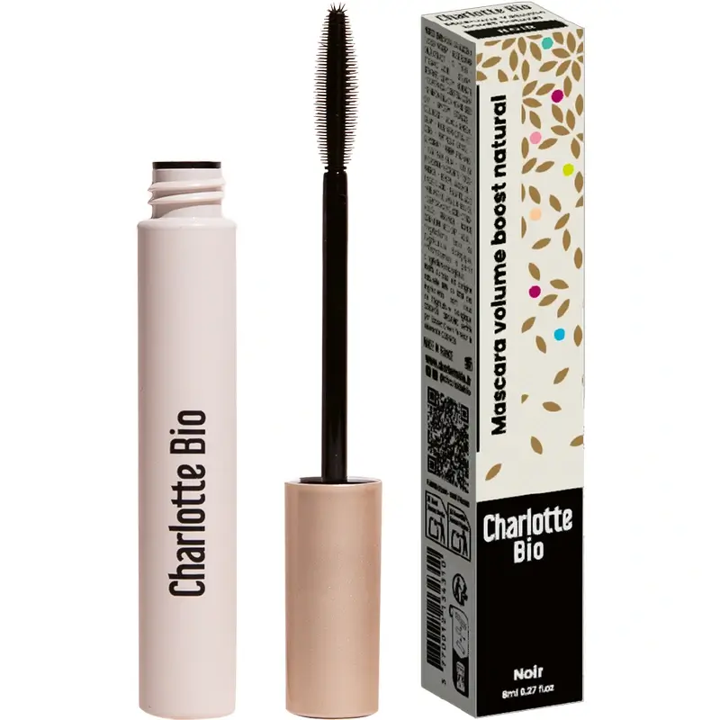 Charlotte Bio mascara de pestañas Black, 8 ml