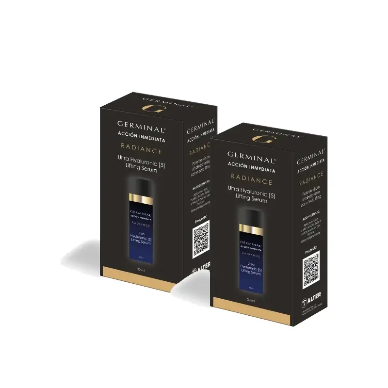 Germinal Accion Inmediata Radiance Ultra Hyaluronic [5] Lift Serum, pack 2 x 30 Ml