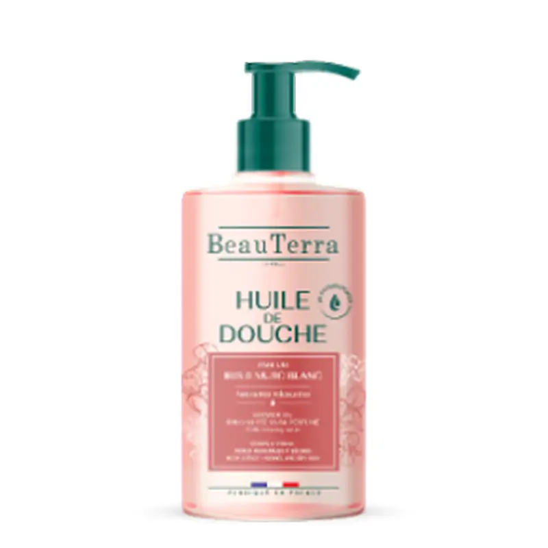 Beauterra Aceite De Ducha Iris & Almizcle Blanco, 750 ml