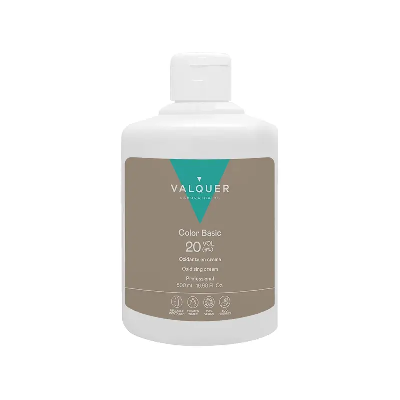Valquer Agua Oxigenada 20 Vol (6 %) – Oxidante Capilar Profesional , 500 ml