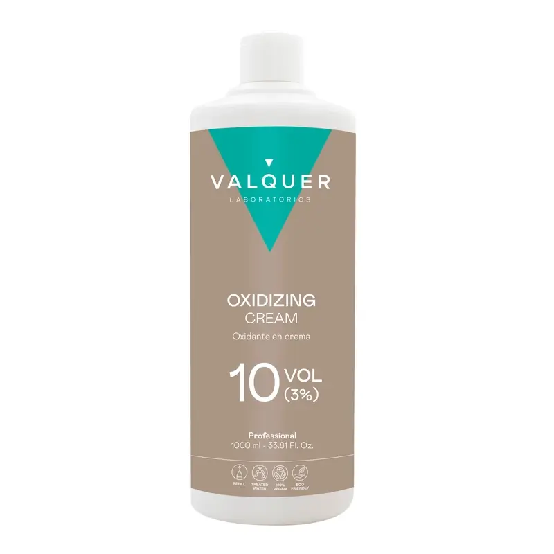 Valquer Agua Oxigenada 10 Vol (3 %) – Oxidante Capilar Profesional , 1 L