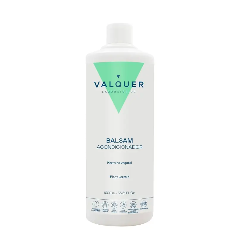 Valquer Bálsamo Acondicionador Capilar Revitalizante Con Keratina Natural , 1 L