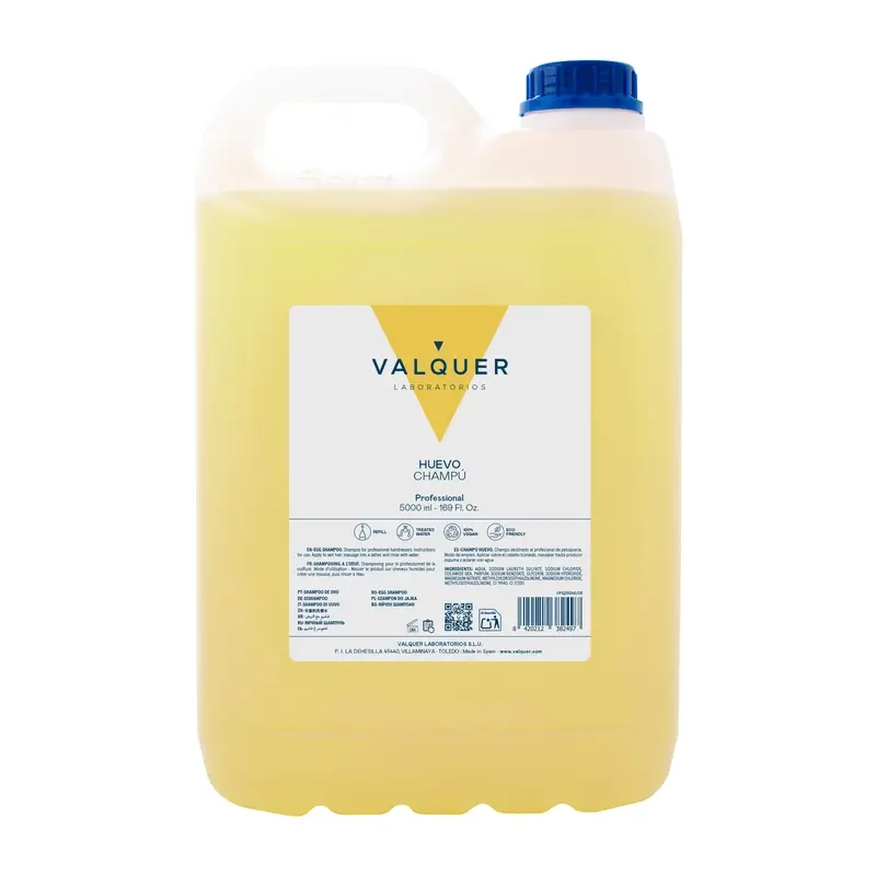 Valquer Champú Huevo , 5 L