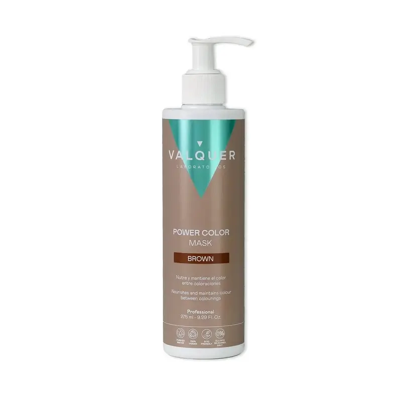 Valquer Mascarilla Color Castaño - Power Color , 275 ml