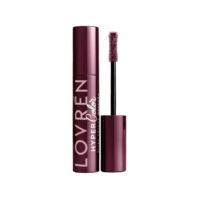 Lovrén - Hyper Color Mascara Burgundy Ultra Define Volume, 12 ml