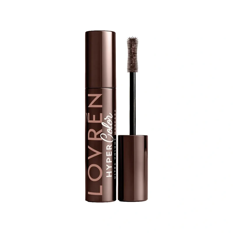 Lovrén - Hyper Color Mascara Brown Ultra Define Volume, 12 ml