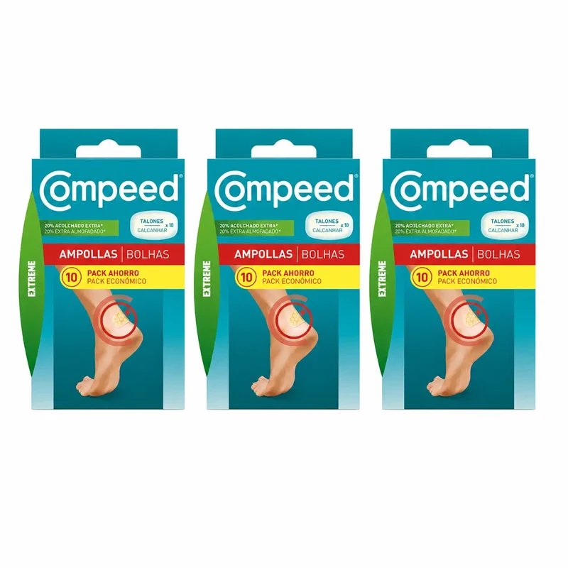 Compeed Ampollas Extreme, 10 Unidades , pack 3