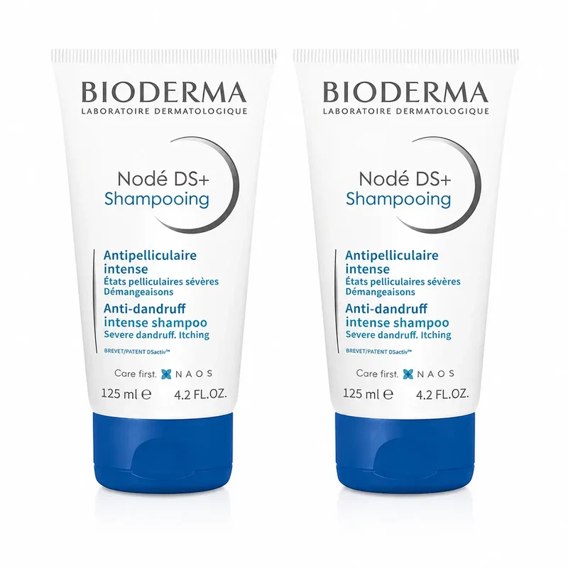 Bioderma Nodé Ds+ Champú Dermatitis Seborreica 125Ml , pack 2