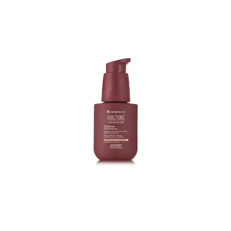 Iraltone Aceite Capilar Rescate Y Brillo Sublime, 50 ml