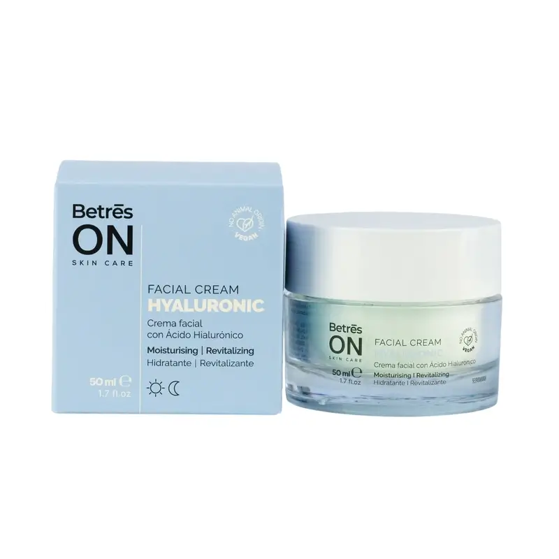 Betres On Crema Ácido Hialurónico Facial, 50 ml