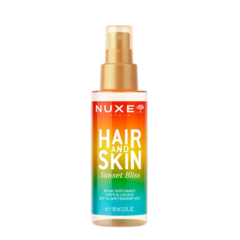 Nuxe Hair & Skin Sunset Bliss Bruma Perfumada Cuerpo Y Cabello , 100 ml