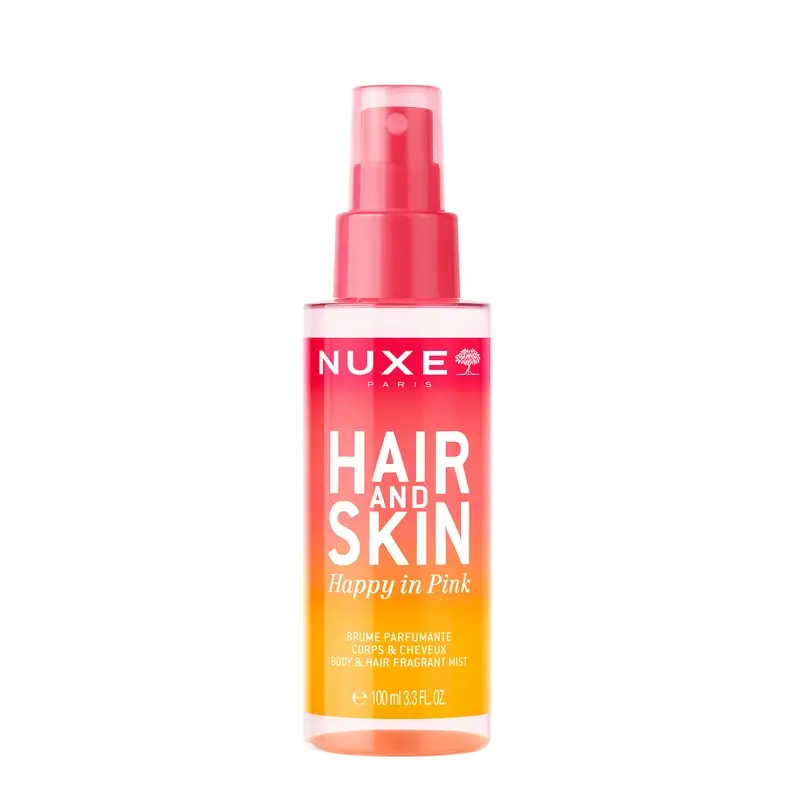 Nuxe Hair & Skin Happy In Pink Bruma Perfumada Cuerpo Y Cabello , 100 ml