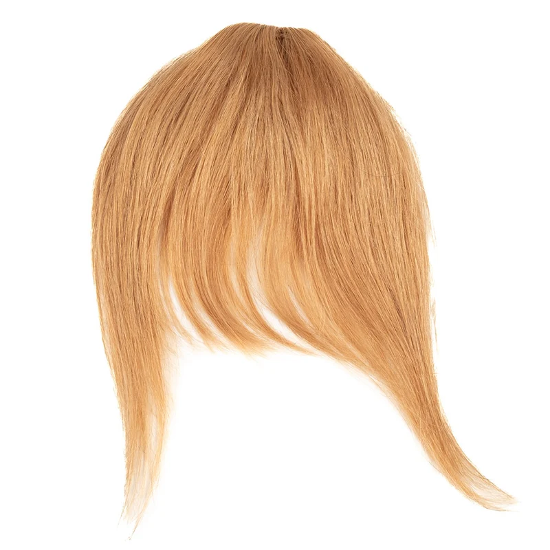 Human Hair Clip in Fringe - #10 Light Caramel