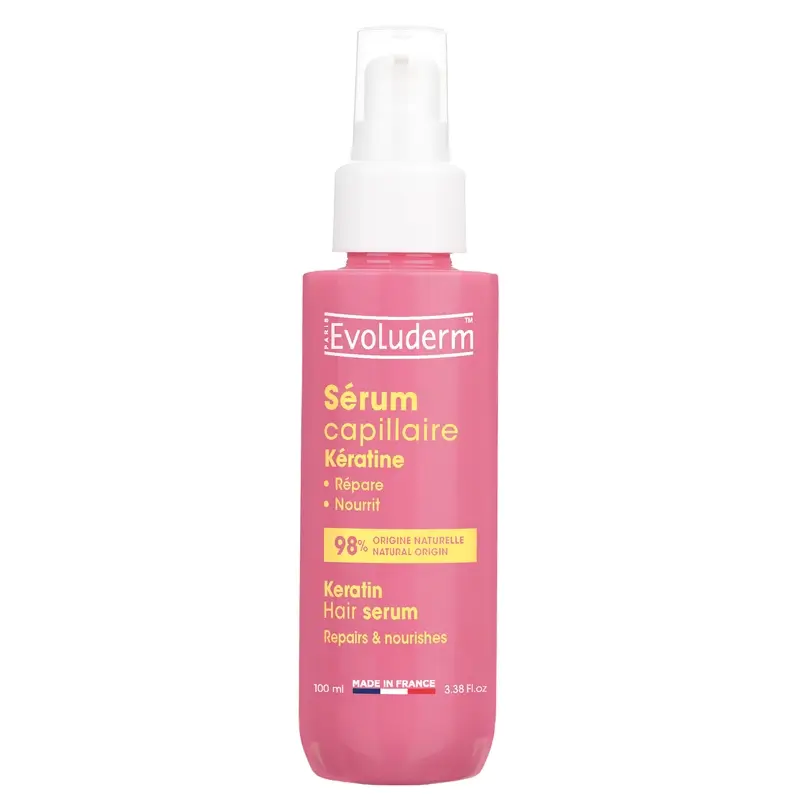 Evoluderm Sérum Capilar Reparador - Queratina, 100 ml