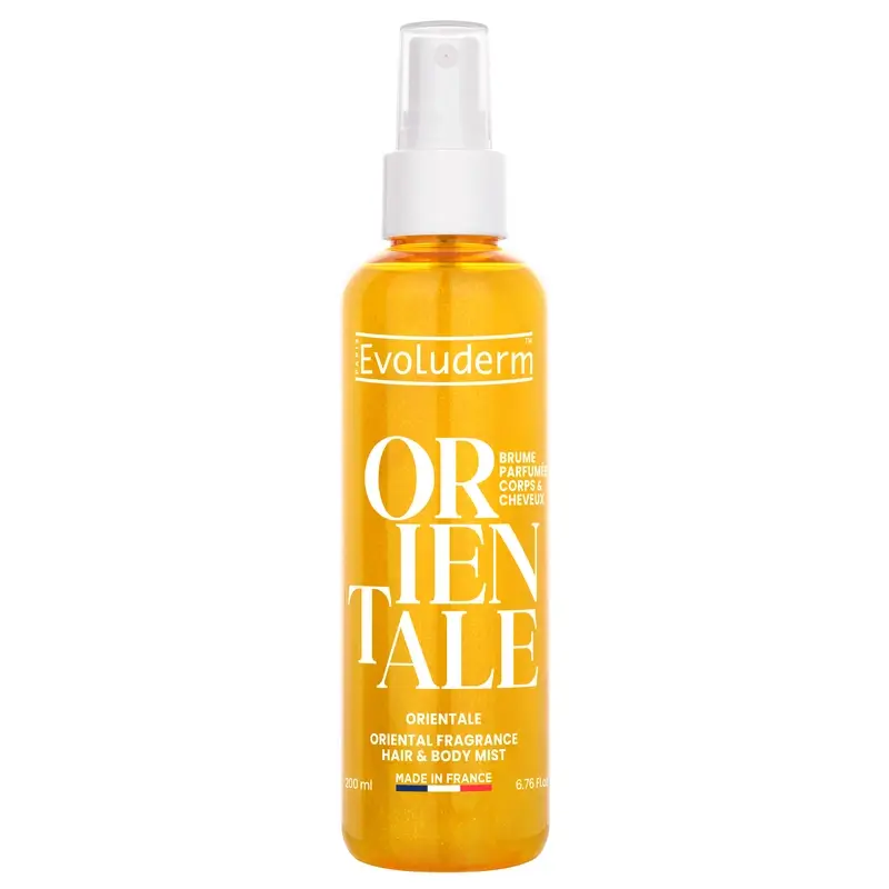 Evoluderm Body Mist Oriental Reluciente, 200 ml