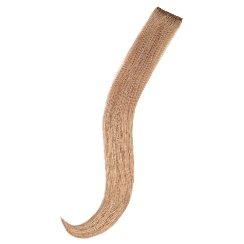 20" Human Hair Single Clip-in - #10 Light Caramel