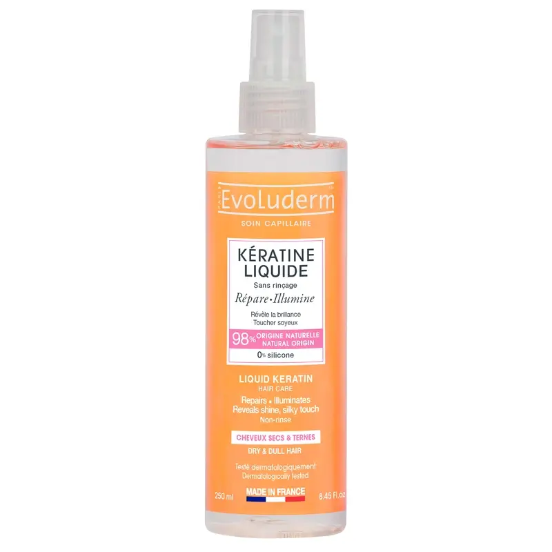 Evoluderm Laca Seca Con Queratina - Queratina, 250 ml