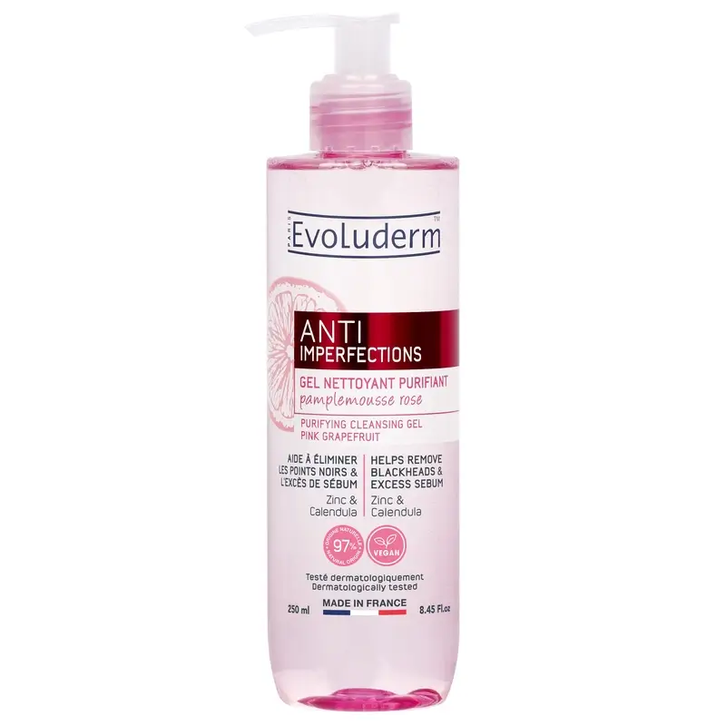Evoluderm Gel Purificador, 250 ml
