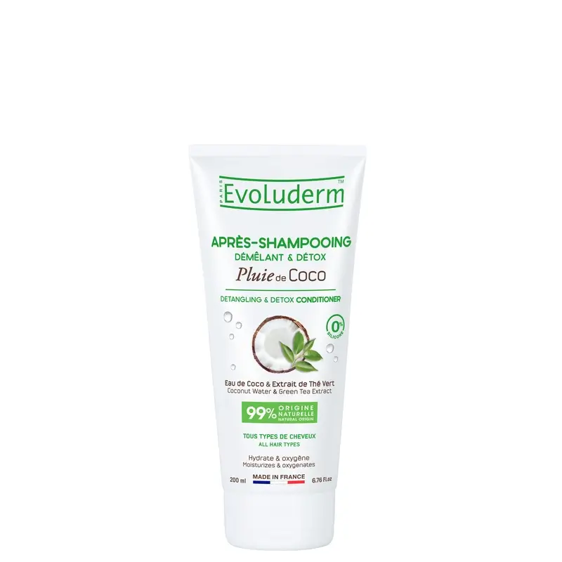 Evoluderm Acondicionador Detox Coco, 200 ml