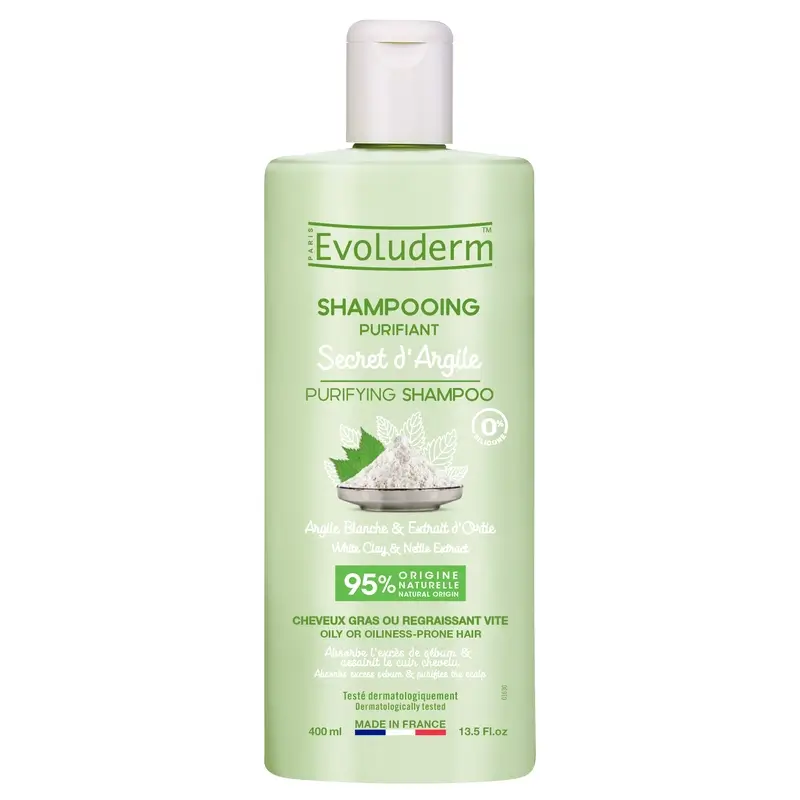 Evoluderm Champú De Arcilla, 400 ml