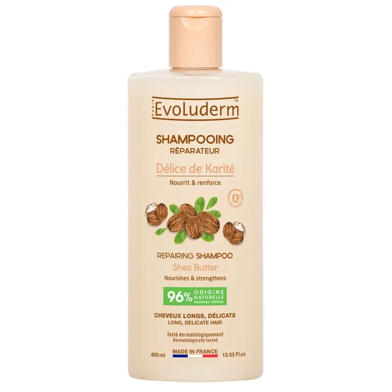 Evoluderm Champú Manteca De Karité, 400 ml