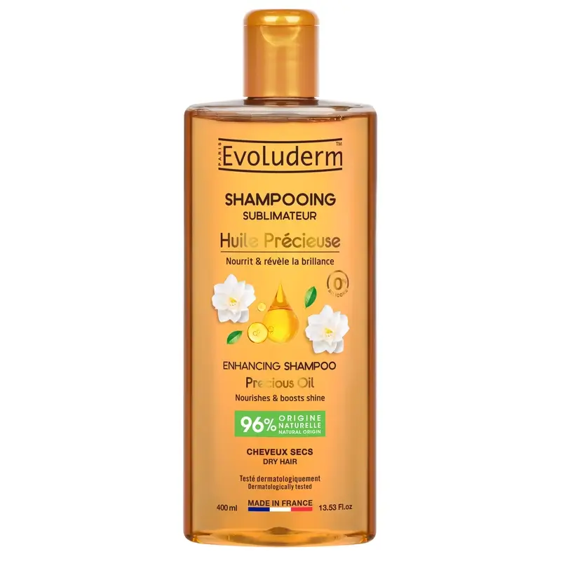 Evoluderm Champú Brillo Precious, 400 ml