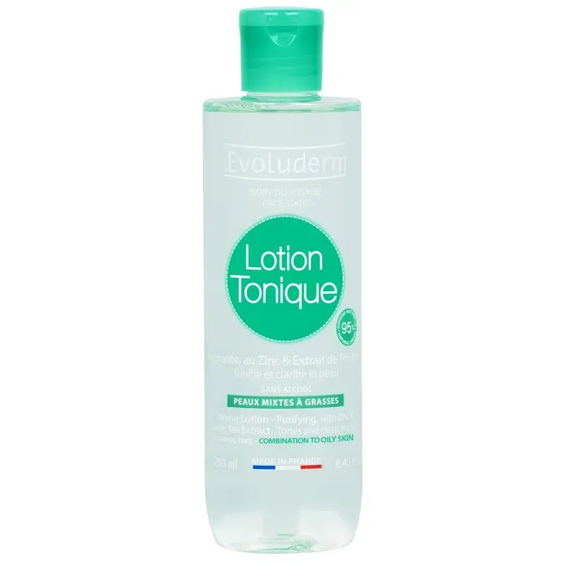 Evoluderm Loción Tonificante Pieles Mixtas, 250 ml