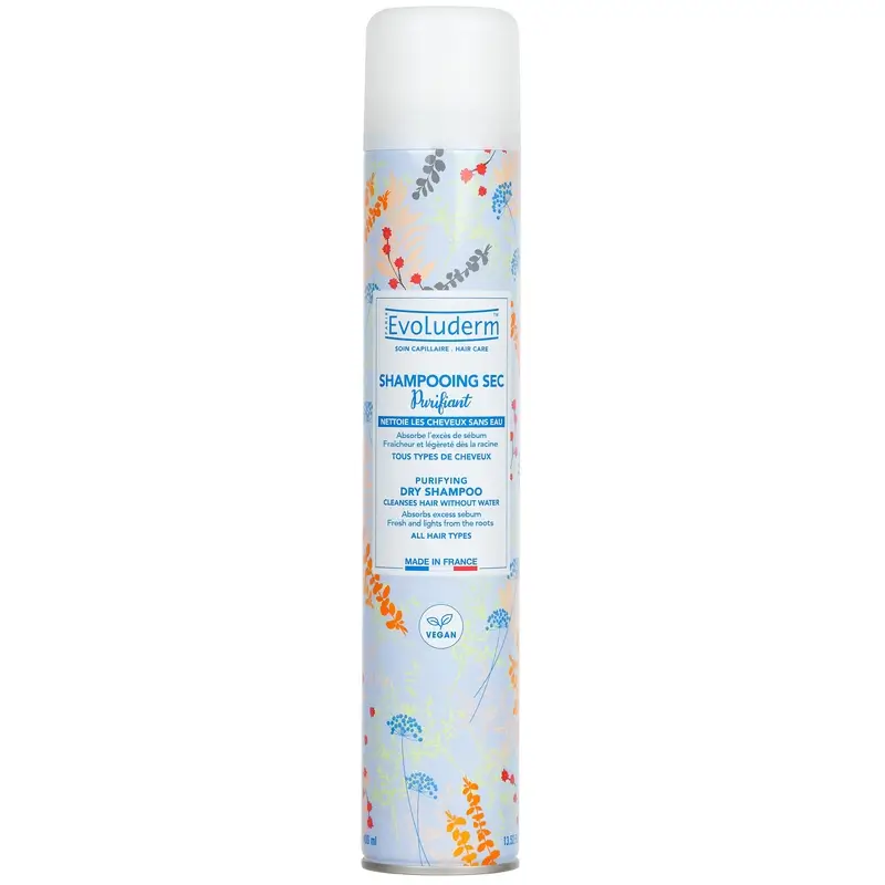 Evoluderm Champú Seco - Formato Shamp Sec Gd, 400 ml