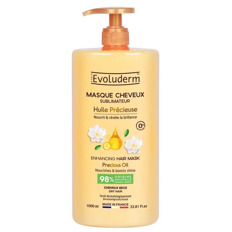 Evoluderm Máscara Capilar Nutritivo Precious, 1000 ml