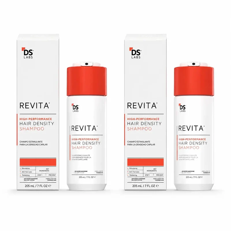 Ds Laboratories Revita Champú Anticaída Estimulante Del Cabello , 205 ml, pack 2