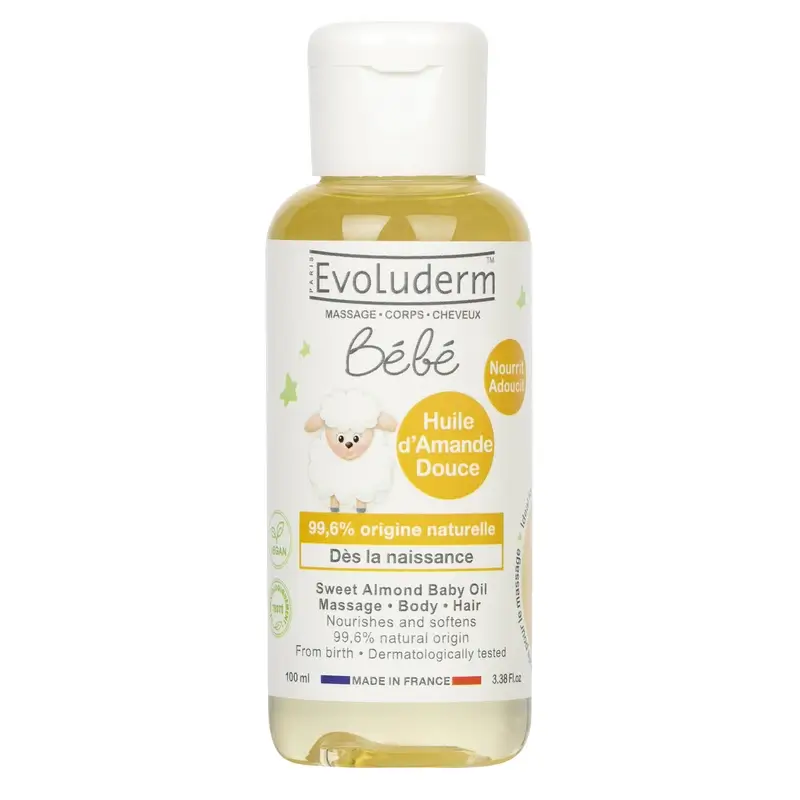 Evoluderm Aceite De Almendra Dulce, 100 ml