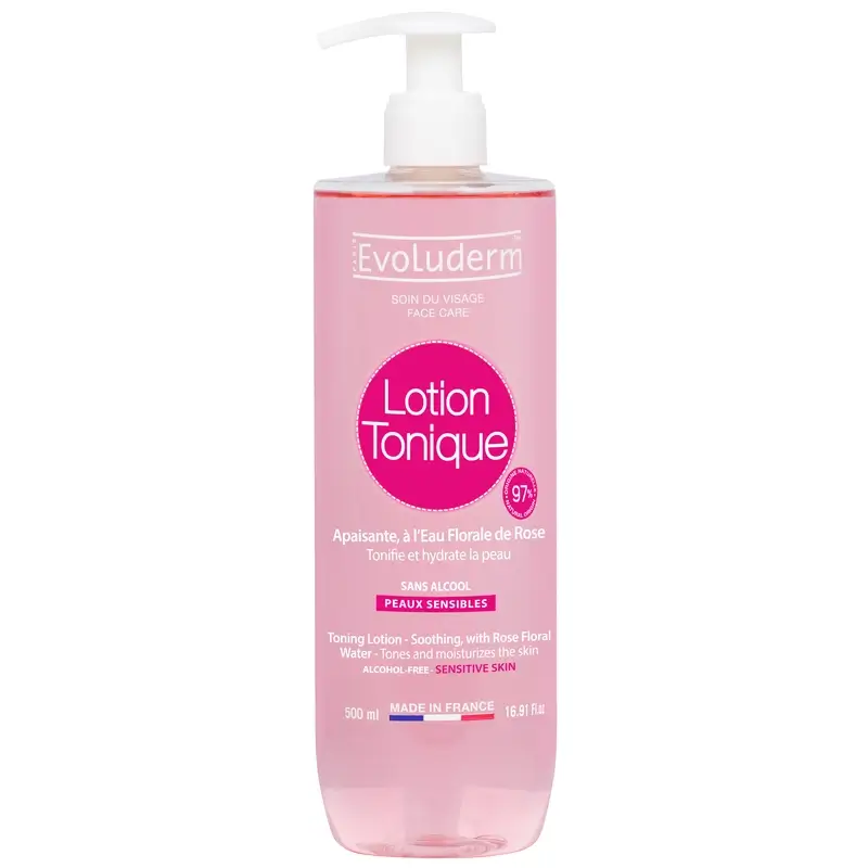 Evoluderm Loción Tonificante Para Pieles Sensibles, 500 ml