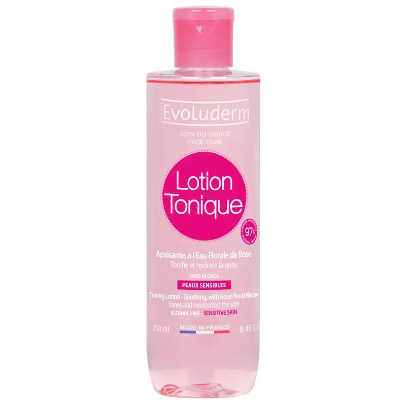 Evoluderm Loción Tonificante Para Pieles Sensibles, 250 ml