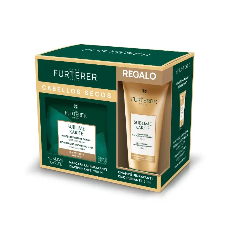 René Furterer Rf Pack Sublime Karite Mascarilla 200Ml +Champú 50Ml